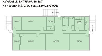 2260 E University Dr, Mesa, AZ for lease Floor Plan- Image 1 of 5