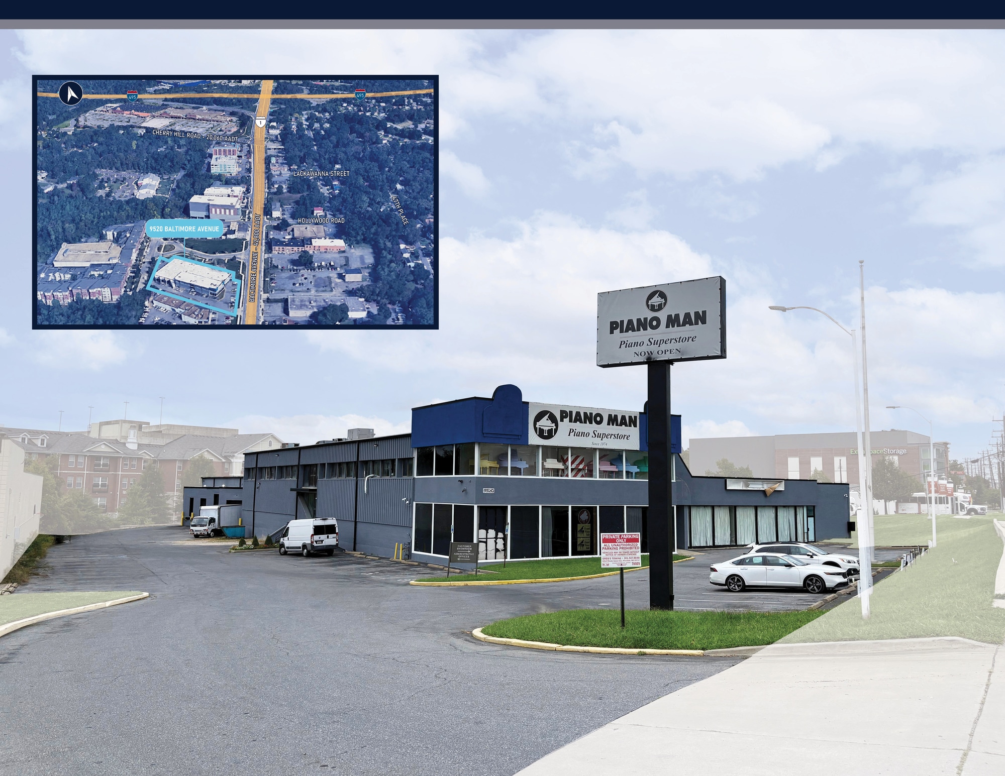 9520 Baltimore Ave, College Park, MD for lease Interior Photo- Image 1 of 3