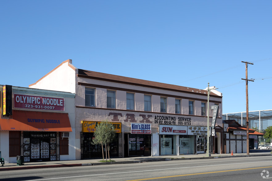 4012 W Olympic Blvd, Los Angeles, CA à louer - Photo principale - Image 1 de 4