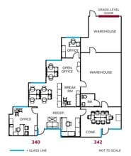 340-358 State Pl, Escondido, CA à louer Plan d’étage- Image 1 de 1