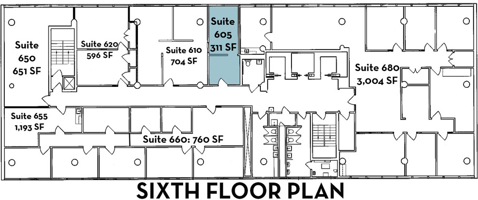 400 Gold Ave SW, Albuquerque, NM à louer - Plan d  tage - Image 3 de 10