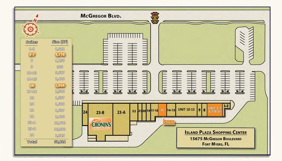 15675 Mcgregor Blvd, Fort Myers, FL à louer - Photo du bâtiment - Image 2 de 7