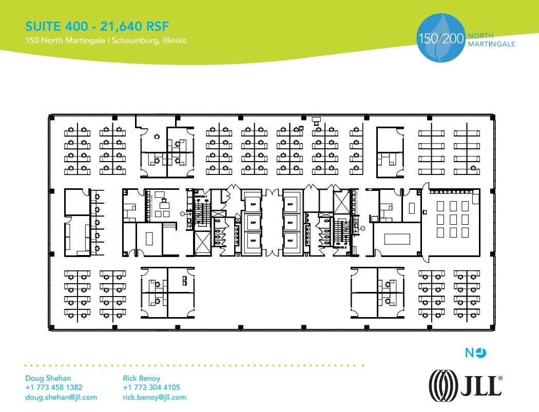 150 N Martingale Rd, Schaumburg, IL à louer Plan d  tage- Image 1 de 1