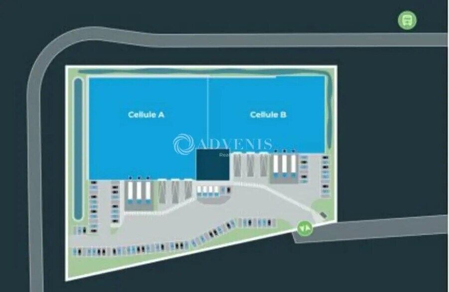 Industrial in Tremblay-en-France for lease - Site Plan - Image 3 of 4