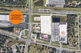 1625-1636 S Poinciana Blvd, Kissimmee, FL - Aérien  Vue de la carte - Image1