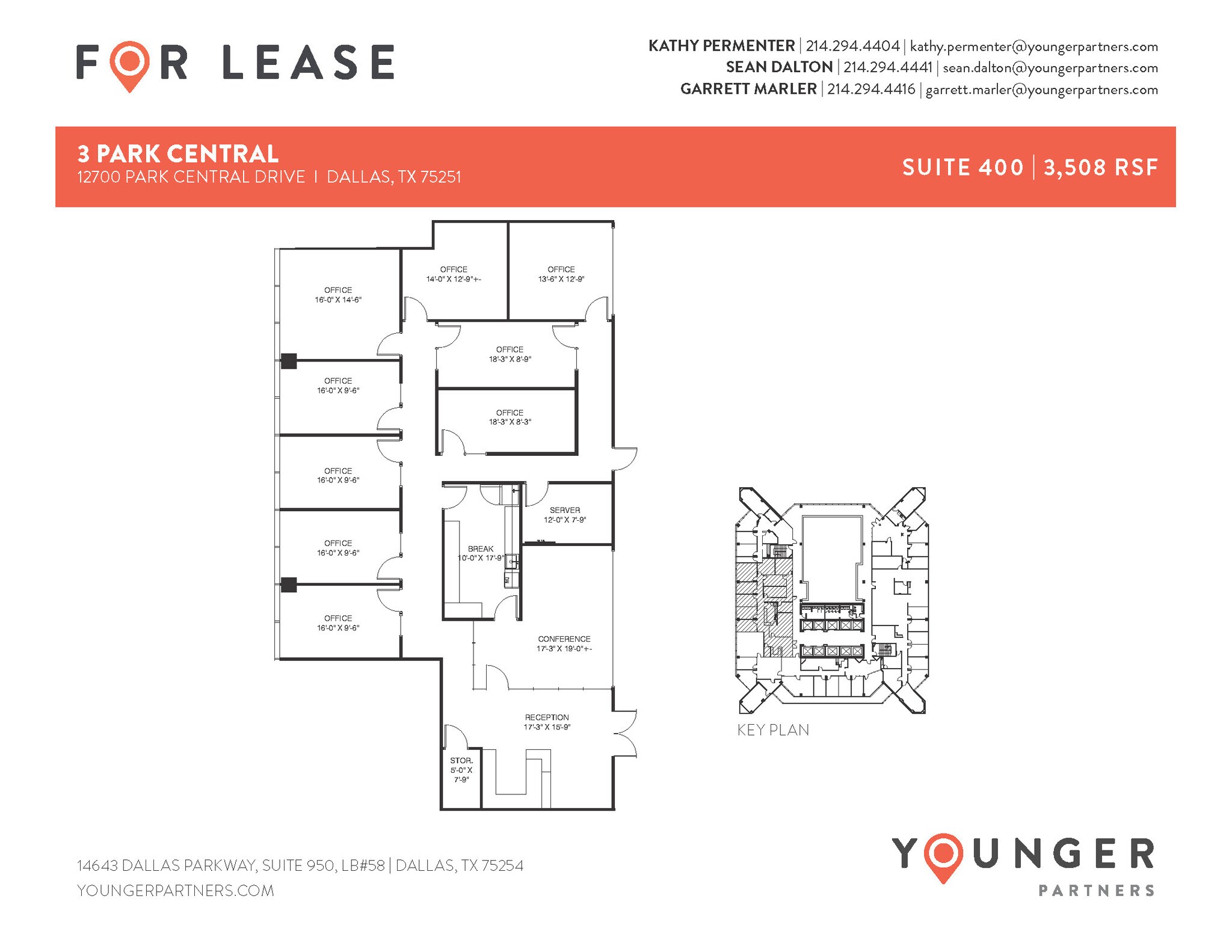 12700 Park Central Dr, Dallas, TX à louer Plan d’étage- Image 1 de 1