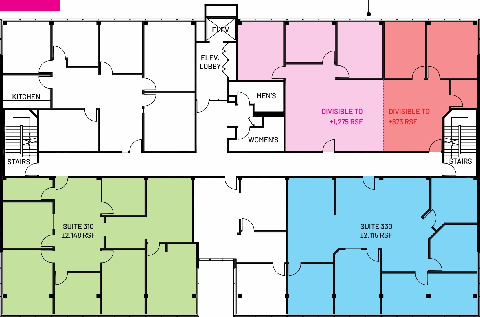 4370 Tujunga Ave, Studio City, CA à louer Plan d’étage- Image 1 de 2