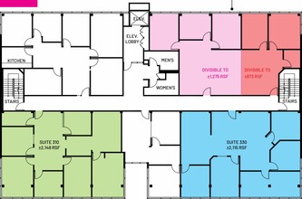 4370 Tujunga Ave, Studio City, CA à louer Plan d’étage- Image 1 de 2