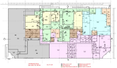 140 Baytech Dr, San Jose, CA for lease Site Plan- Image 1 of 1
