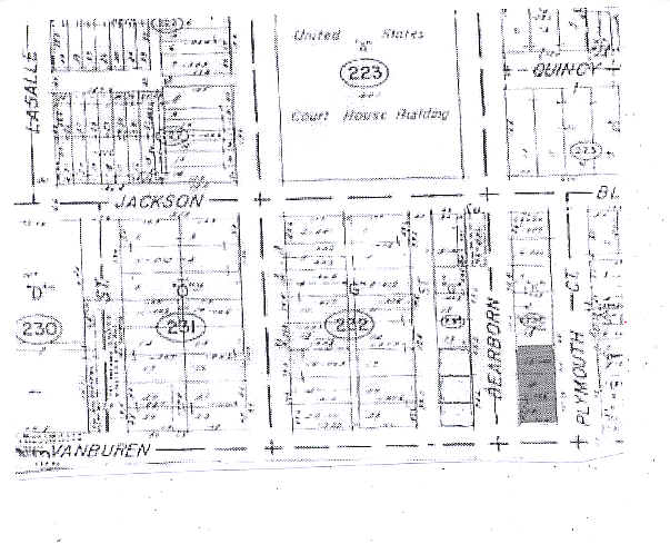 343 S Dearborn St, Chicago, IL for lease - Plat Map - Image 2 of 40