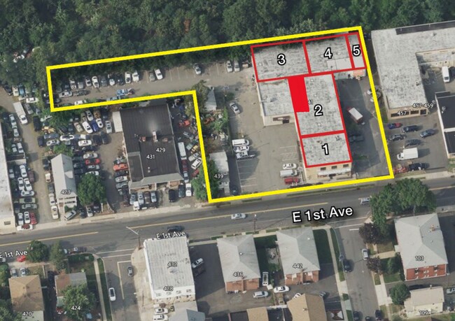 Plus de détails pour 439-443 E 1st Ave, Roselle, NJ - Bureau/Commerce de détail à louer