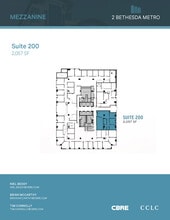 2 Bethesda Metro Ctr, Bethesda, MD for lease Floor Plan- Image 2 of 2