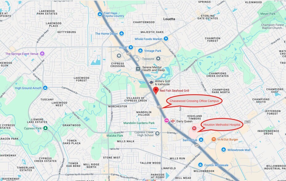 19550 TX-249, Houston, TX à vendre - Photo du bâtiment - Image 2 de 6