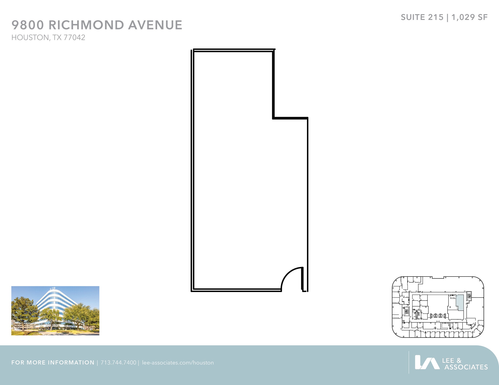 9800 Richmond Ave, Houston, TX for lease Floor Plan- Image 1 of 2