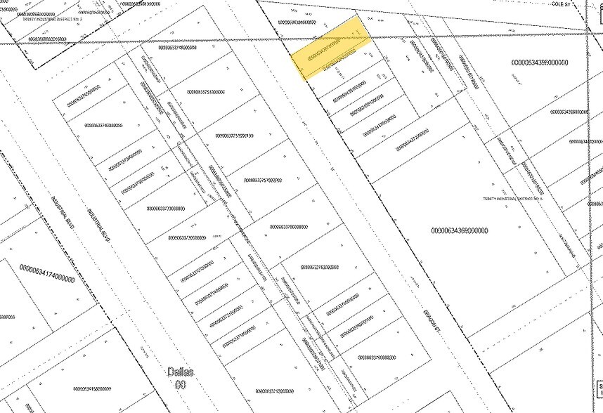 1310 Dragon St, Dallas, TX à vendre - Plan cadastral - Image 2 de 36