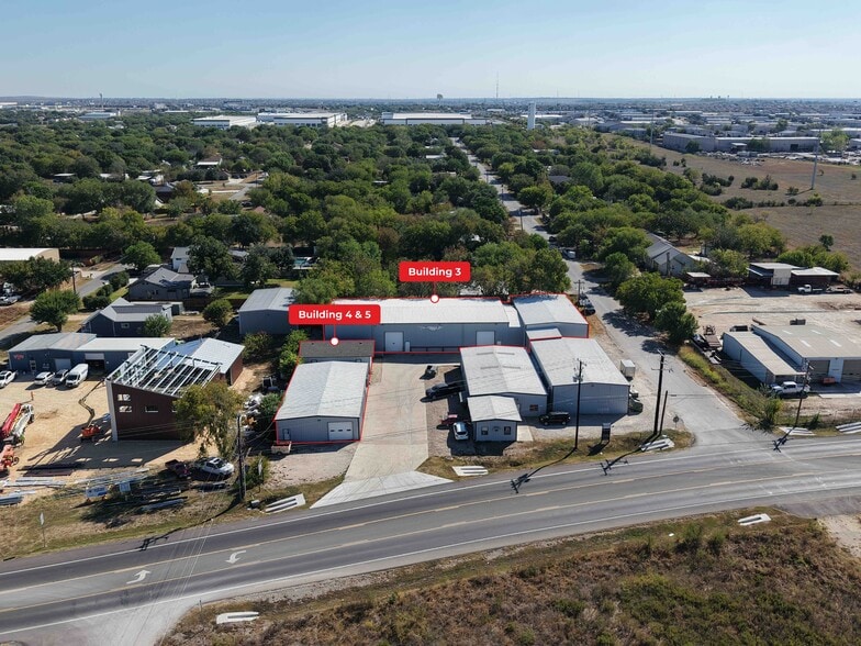 602 S Loop 4, Buda, TX for lease - Aerial - Image 2 of 7