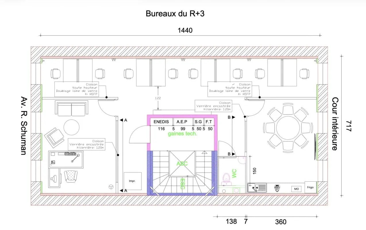 Office in Marseille for lease Floor Plan- Image 1 of 4