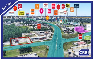 Plus de détails pour 18 Wilson Rd, Humble, TX - Commerce de détail à vendre