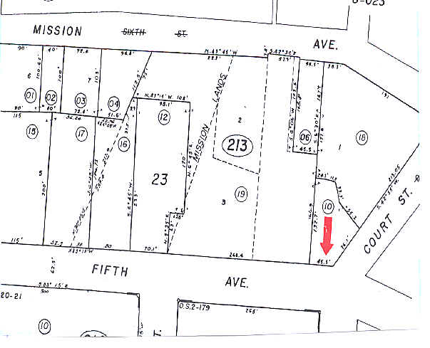 1000 5th Ave, San Rafael, CA à louer - Plan cadastral - Image 3 de 7