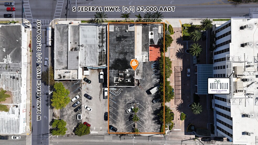 16-26 S Federal Hwy, Dania Beach, Dania Beach, FL à vendre - Photo du bâtiment - Image 3 de 7
