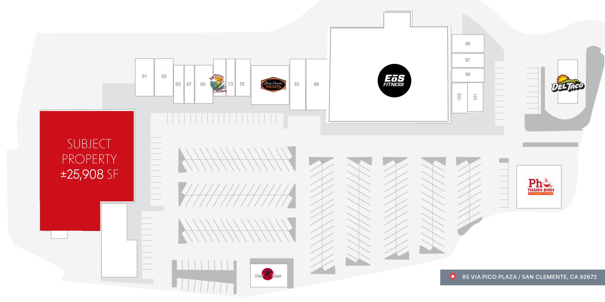 85 Via Pico Plz, San Clemente, CA for lease Building Photo- Image 1 of 3