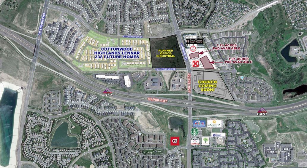 Parkerhouse Road And Jordan Road, Parker, CO for sale Building Photo- Image 1 of 2