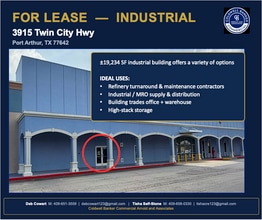 3719-3931 N Twin City Hwy, Port Arthur, TX for lease Interior Photo- Image 1 of 5