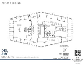 21515 Hawthorne Blvd, Torrance, CA à louer Plan d’étage- Image 1 de 1