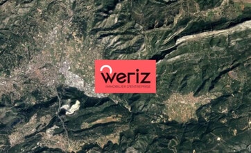 Gémenos - Aerial map view