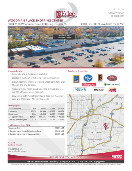 3050-3120 Woodman Dr, Dayton, OH for lease - Other - Image 2 of 7