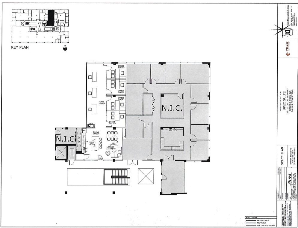 17120 N Dallas Pky, Dallas, TX for lease Floor Plan- Image 1 of 1