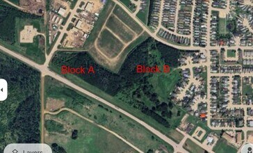 Block A Hwy 2, Slave Lake, AB - AERIAL map view