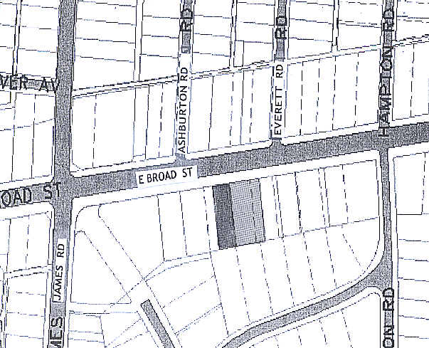 3357-3361 E Broad St, Columbus, OH à vendre - Plan cadastral - Image 2 de 5