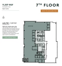 350 10th Ave, San Diego, CA à louer Plan d’étage- Image 1 de 1