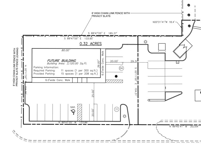 1575 Washington (Outlot) st, Crawfordsville, IN à vendre - Plan de site - Image 2 de 3