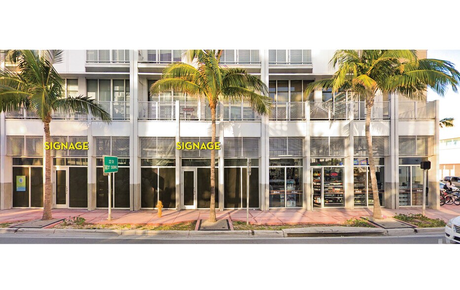 2200 Collins Ave, Miami Beach, FL à louer - Photo du bâtiment - Image 3 de 4