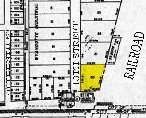 4661 13th St, Wyandotte, MI à vendre - Plan cadastral - Image 2 de 2