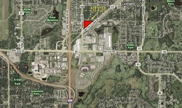 3453 Lake Dr, Blaine, MN - Aérien  Vue de la carte