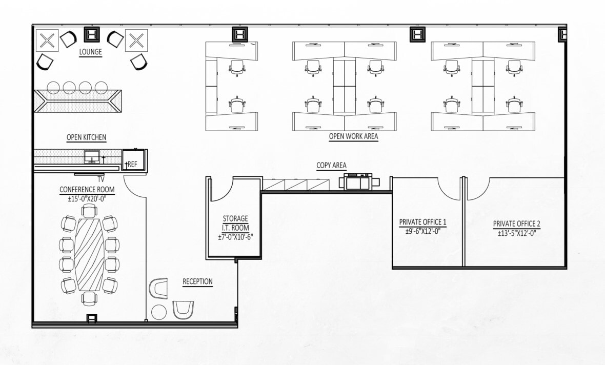 4525 Wilshire Blvd, Los Angeles, CA for lease Floor Plan- Image 1 of 1