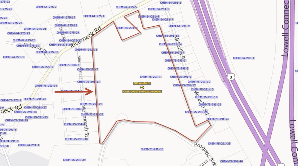 300 Apollo Dr, Chelmsford, MA à louer - Plan cadastral - Image 2 de 16