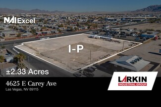 Plus de détails pour 4625 E Carey Ave, Las Vegas, NV - Terrain à vendre