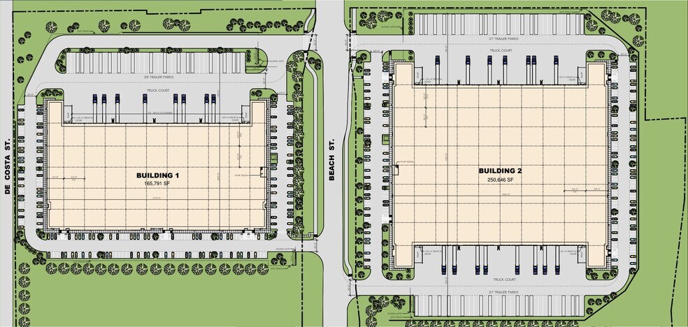 521 Beach St, Fort Worth, TX à louer - Plan de site - Image 1 de 4