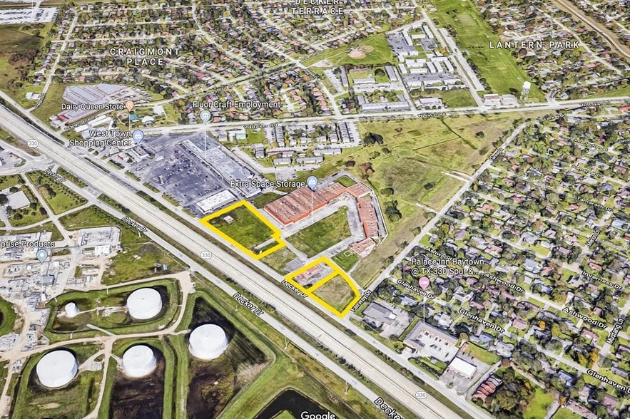 RES 1 West Town Shopping Center PH 2, Decker Dr, Baytown, TX for sale - Aerial - Image 3 of 9