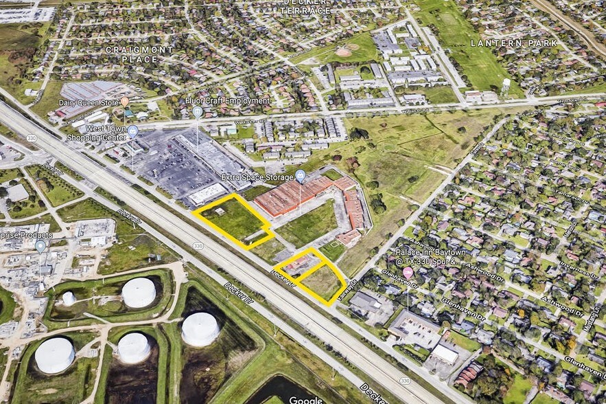 RES 1 West Town Shopping Center PH 2, Decker Dr, Baytown, TX à vendre - Aérien - Image 3 de 9