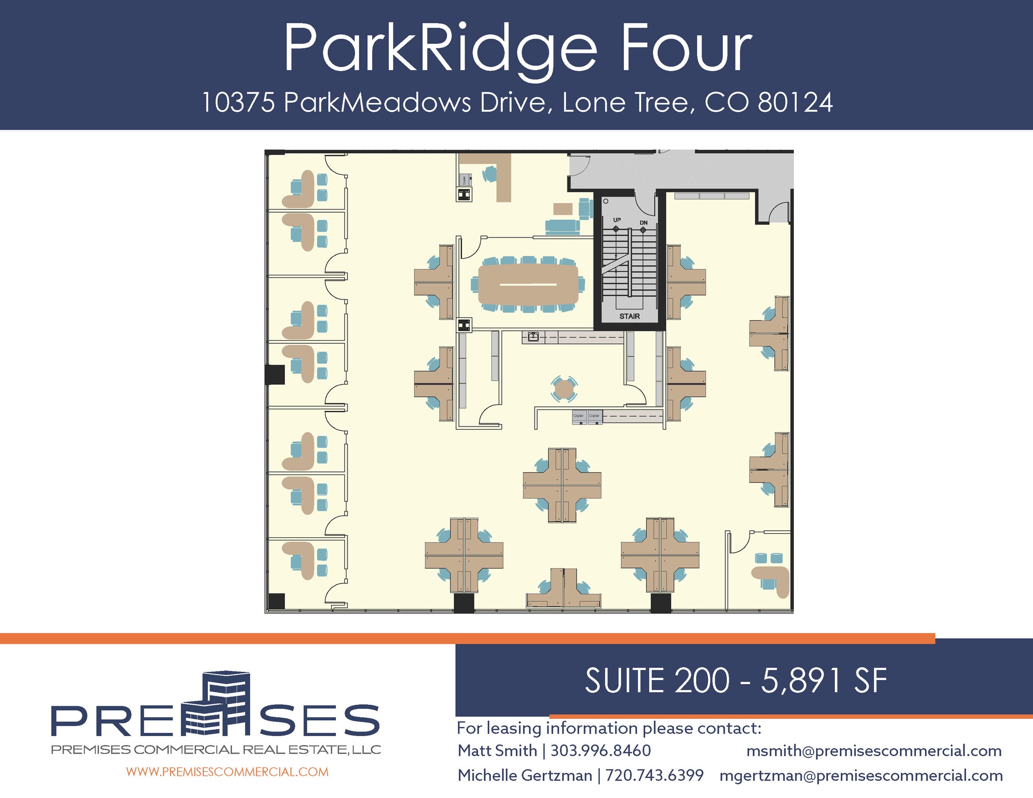 10375 Park Meadows Dr, Lone Tree, CO for lease Floor Plan- Image 1 of 2