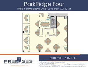 10375 Park Meadows Dr, Lone Tree, CO for lease Floor Plan- Image 1 of 2