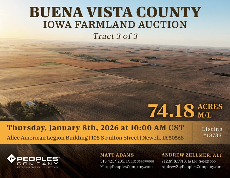 2261 610th Street, Newell, IA for sale - Building Photo - Image 1 of 11