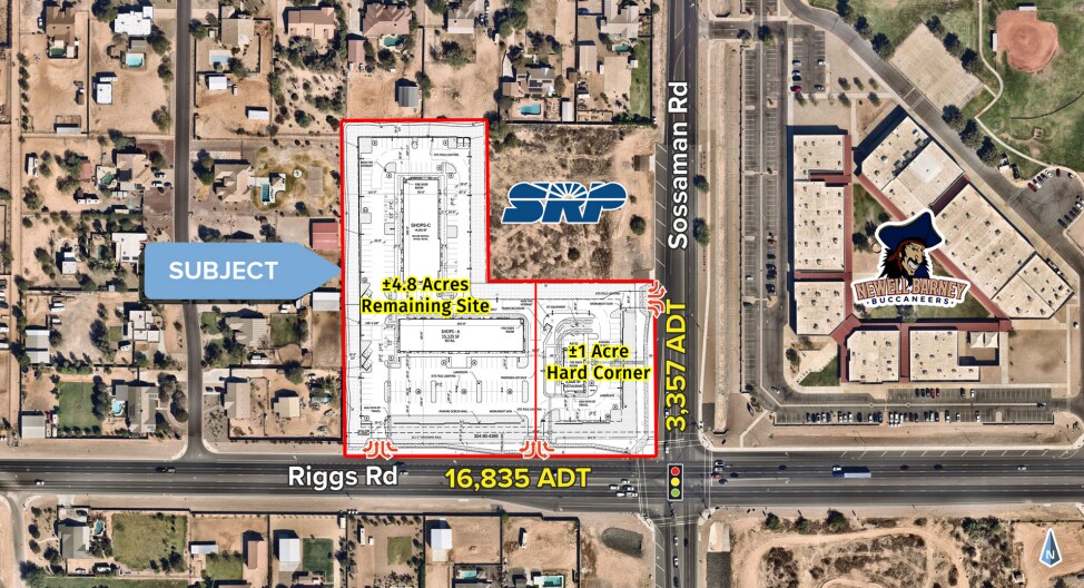 NWC Sossaman & Riggs Rd, Queen Creek, AZ à louer - Aérien - Image 2 de 4
