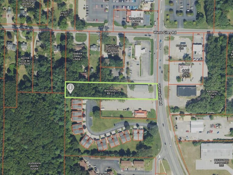 1343 Whitehall Rd, Muskegon, MI à vendre - Plan cadastral - Image 2 de 31