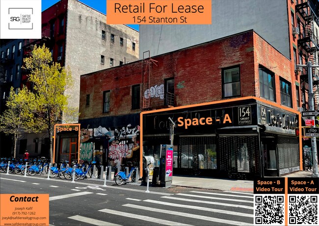 More details for 154 Stanton St, New York, NY - Retail for Lease